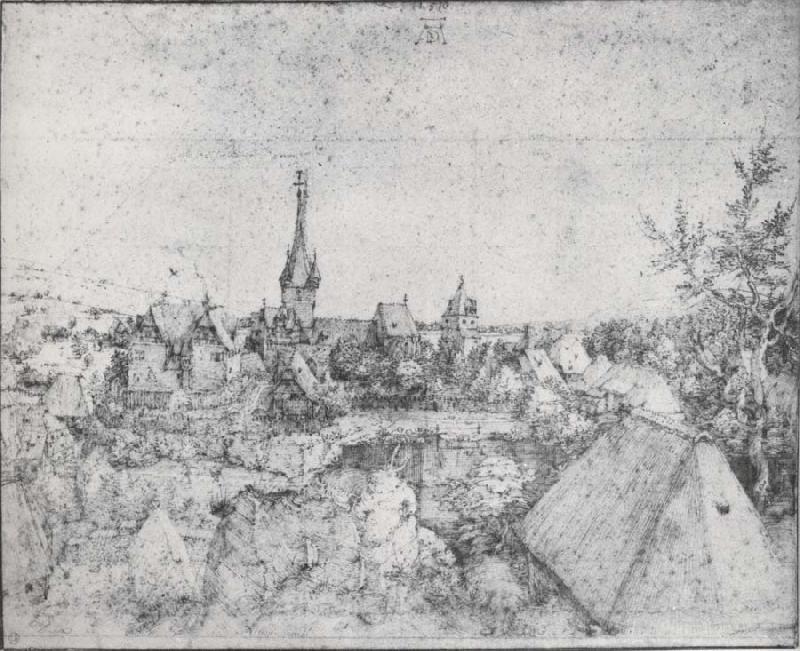 View of Heroldsberg, Albrecht Durer